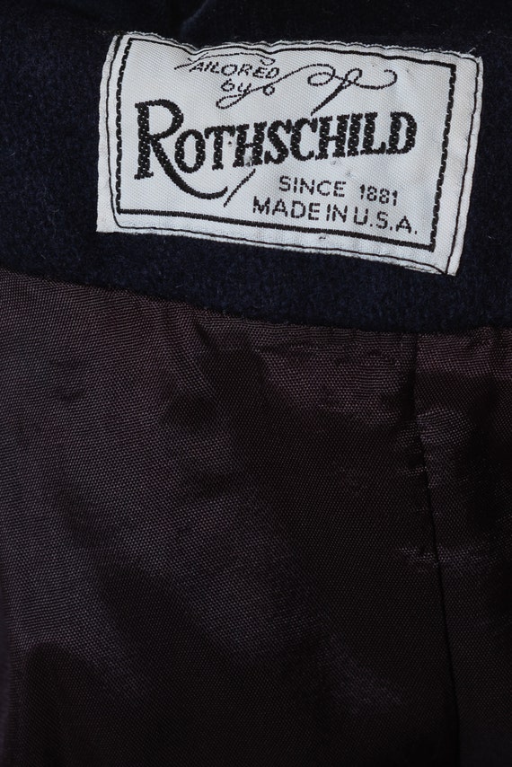 Vintage Rothschild Navy Peacoat - image 8