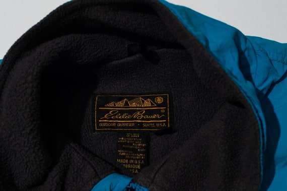 Vintage Blue Eddie Bauer Bomber Jacket - image 4