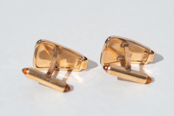 Boutons De Manchette Vintage En Or - Marque KREMENTZ, Modèle Classique Et élégant - Parfaits Pour Costume
