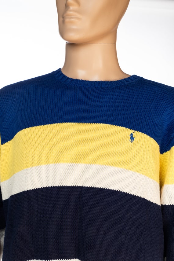 Vintage Polo by Ralph Lauren Color Block Sweater