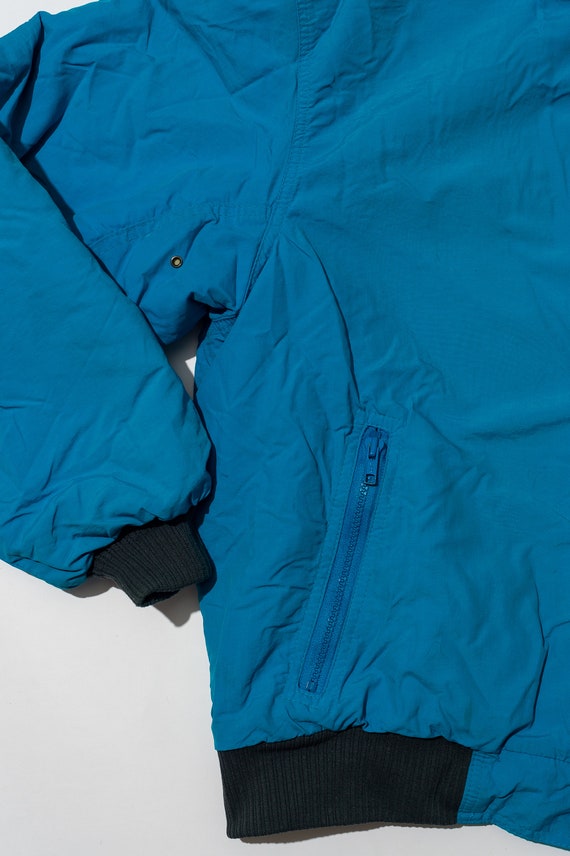 Vintage Blue Eddie Bauer Bomber Jacket - image 3