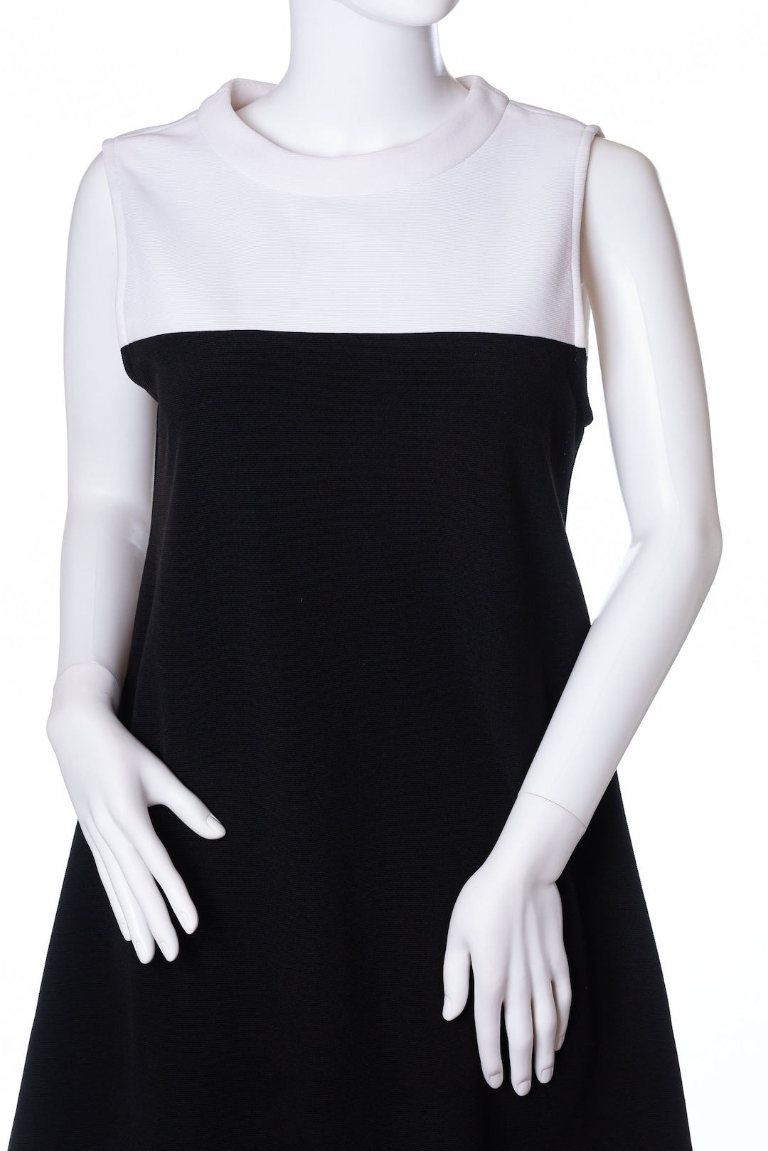 black white sheath dress Black Midi Dress with Embellished White Collar – My Store