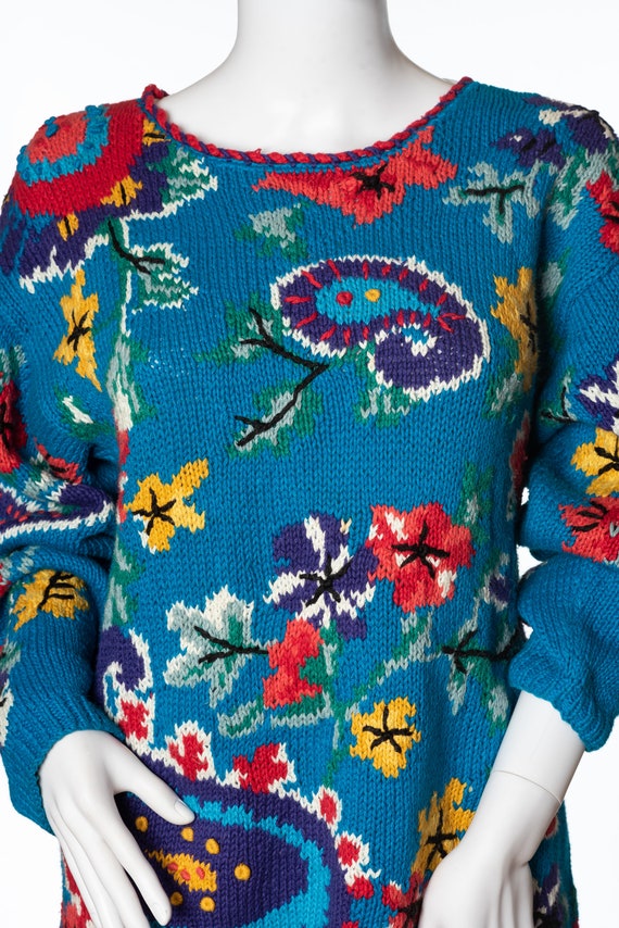 Vintage Heirlooms Hand Knit Sweater - image 4