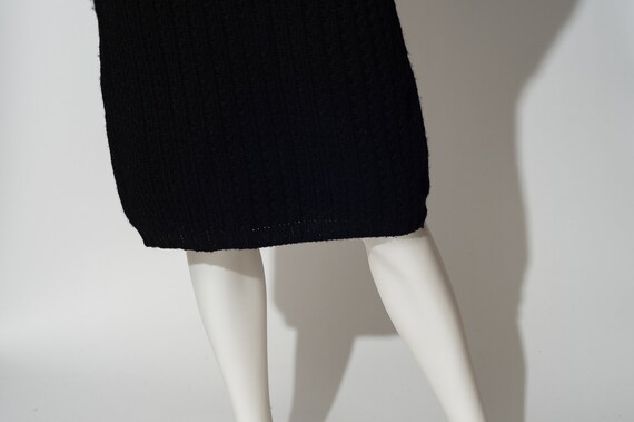 Vintage Pacific Classic Black Sweater Dress - image 6