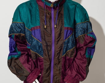 Vintage Active Stuff Multi-color Jacket - Etsy Vintage Active Stuff Multi-color Jacket - Etsy