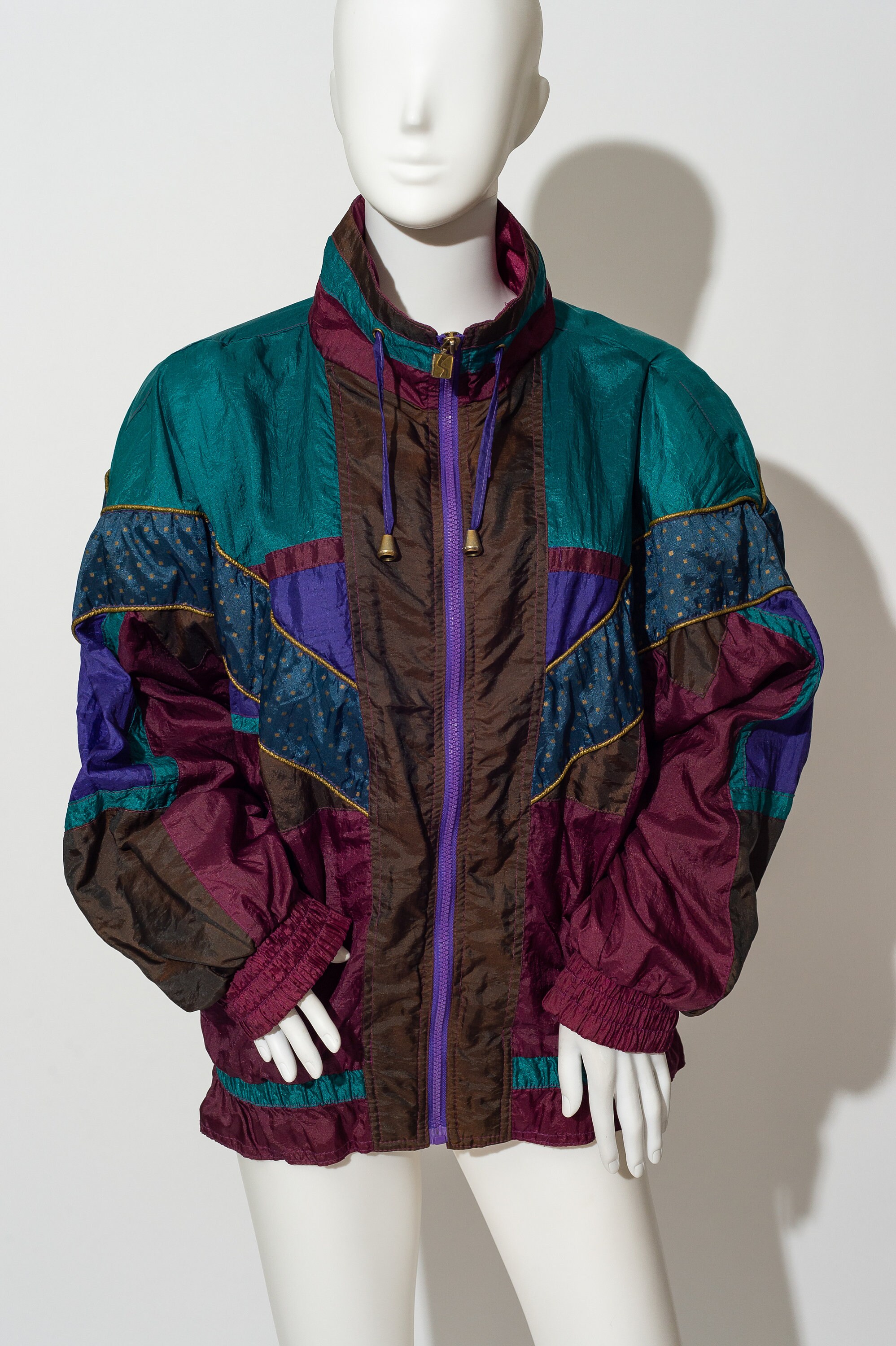 Vintage Active Stuff Multi-color Jacket - Etsy Vintage Active Stuff Multi-color Jacket - Etsy