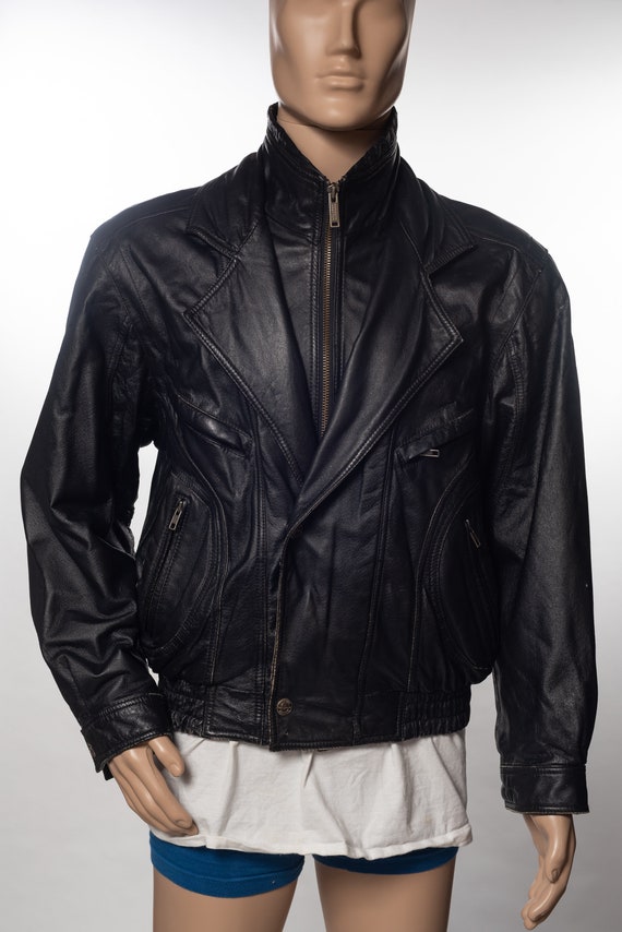 Amazing Vintage Wilson Leather Biker Jacket - image 2