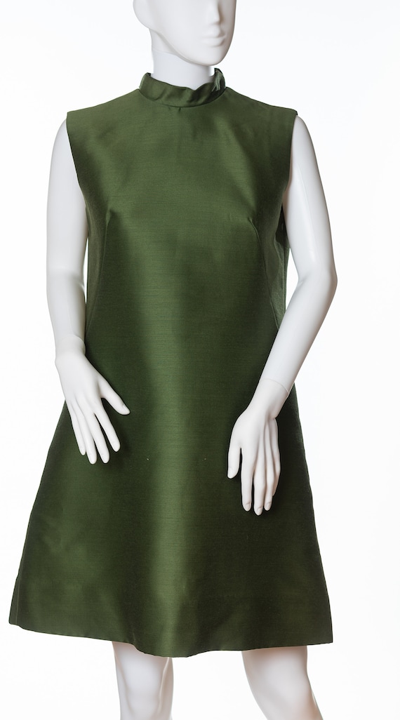 Amazing Vintage Green Dress by Jonathan Logan - image 1