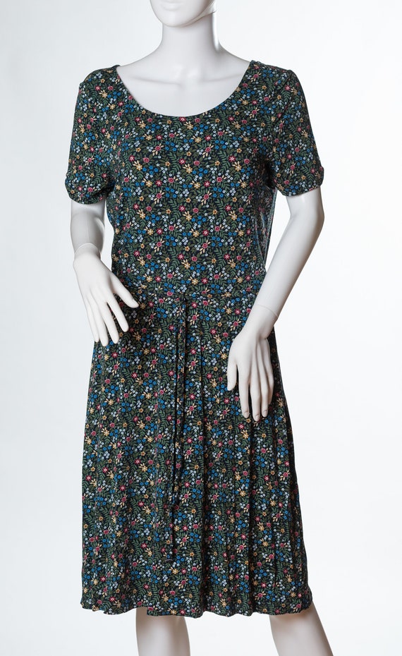 Vintage Esprit Floral Shirt Dress