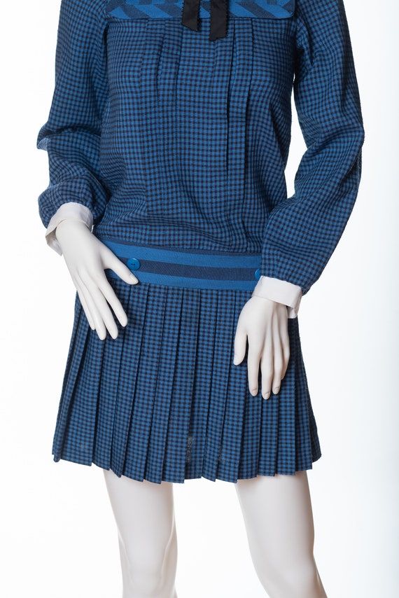 Vintage Kisses by Dorissa School Uniform Dress - image 3