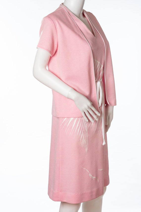 Vintage Alfred Shaheen Dress and Jacket Set - image 8