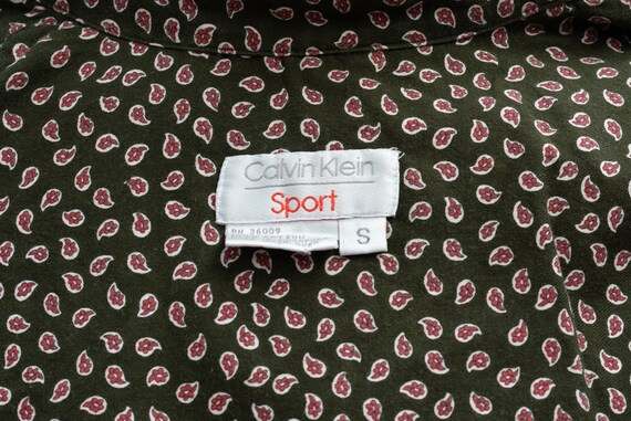 Vintage Calvin Klein Sport Button Down Shirt - image 5