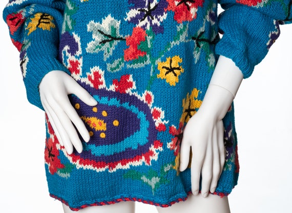 Vintage Heirlooms Hand Knit Sweater - image 3