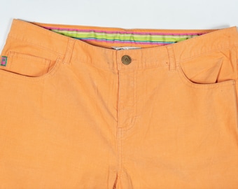Pantalon en velours côtelé orange Lilly Pulitzer - Taille 12