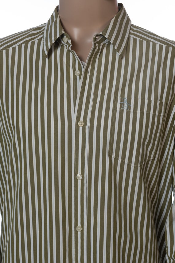 Original Penguin by Munsing Wear Striped Button Down Shirt Original Penguin by Munsing Wear Striped Button Down Shirt