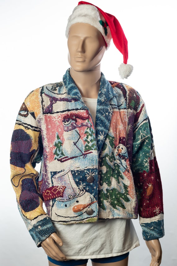 Frosty The Snowman Tapestry Jacket by Painted Pon… - image 2