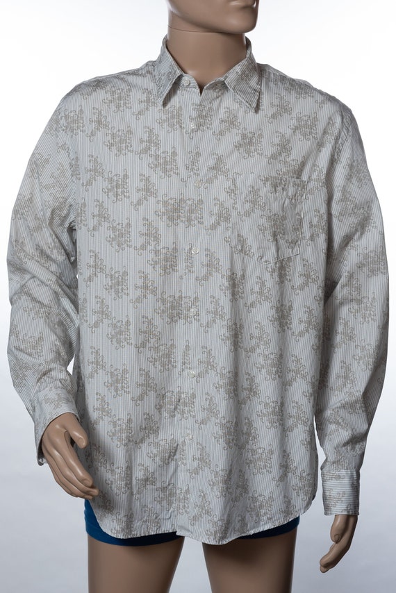 Express Graphic Button Down Shirt