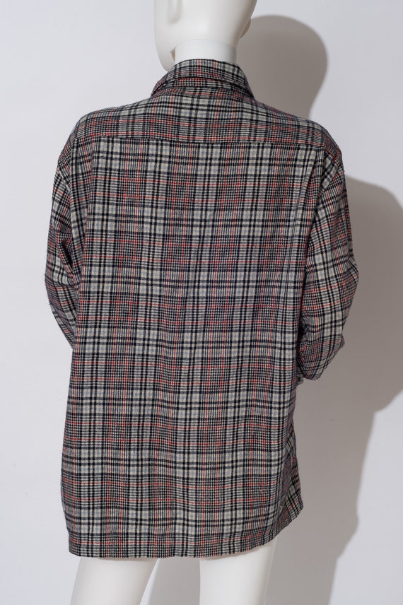 Vintage JC Penney Plaid Button Down - image 10