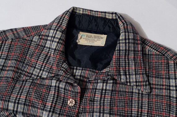 Vintage JC Penney Plaid Button Down - image 2