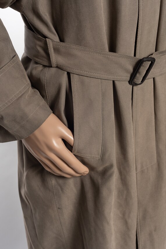 Vintage Bill Blass Rain Trench Coat with Removabl… - image 3