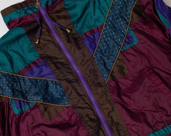 Vintage Active Stuff Multi-color Jacket - Etsy Vintage Active Stuff Multi-color Jacket - Etsy