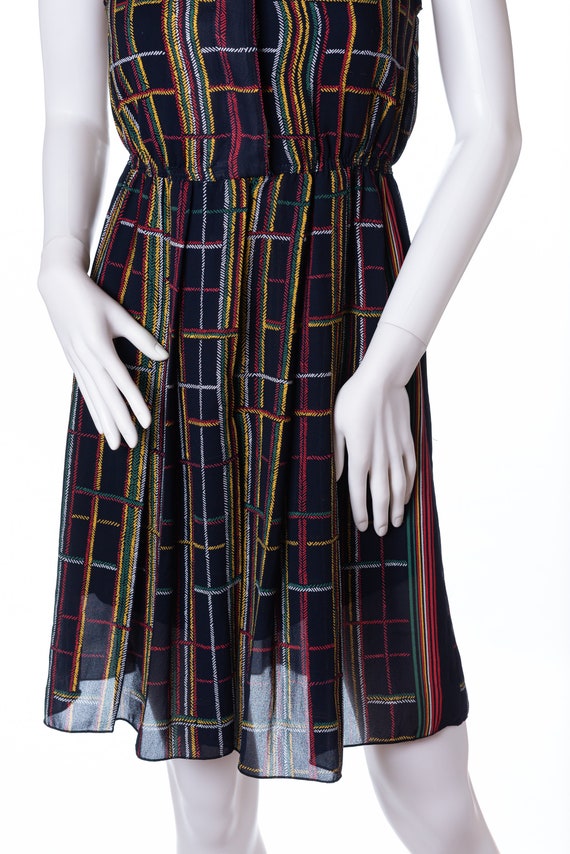 Vintage Plaid Dress - image 3