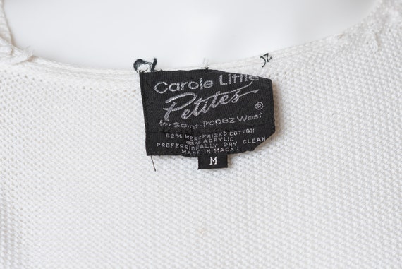 Vintage Carole Little Petites Sweater For Saint T… - image 6