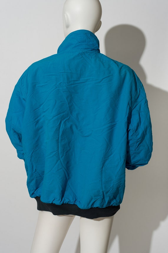 Vintage Blue Eddie Bauer Bomber Jacket - image 9