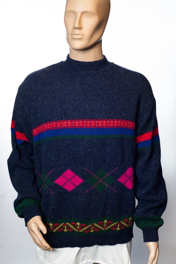 Vintage United Colors of Benetton Wool Sweater Etsy UK