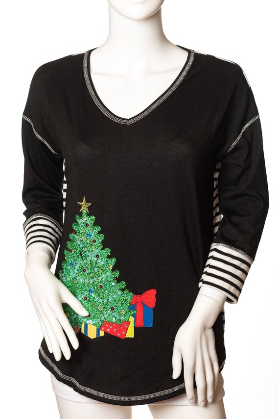 Lovely Onque Casual Christmas Top