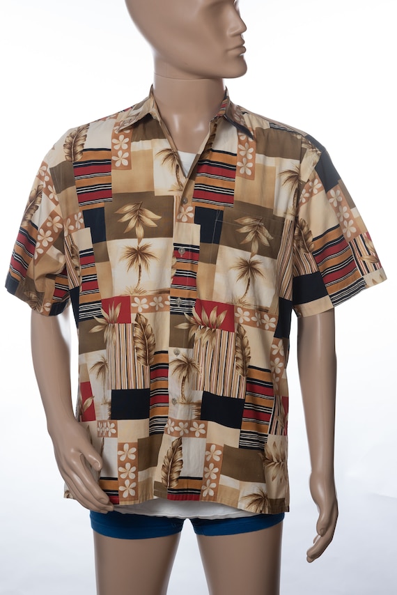 Amazing Pierre Cardin Hawaiian Print Shirt