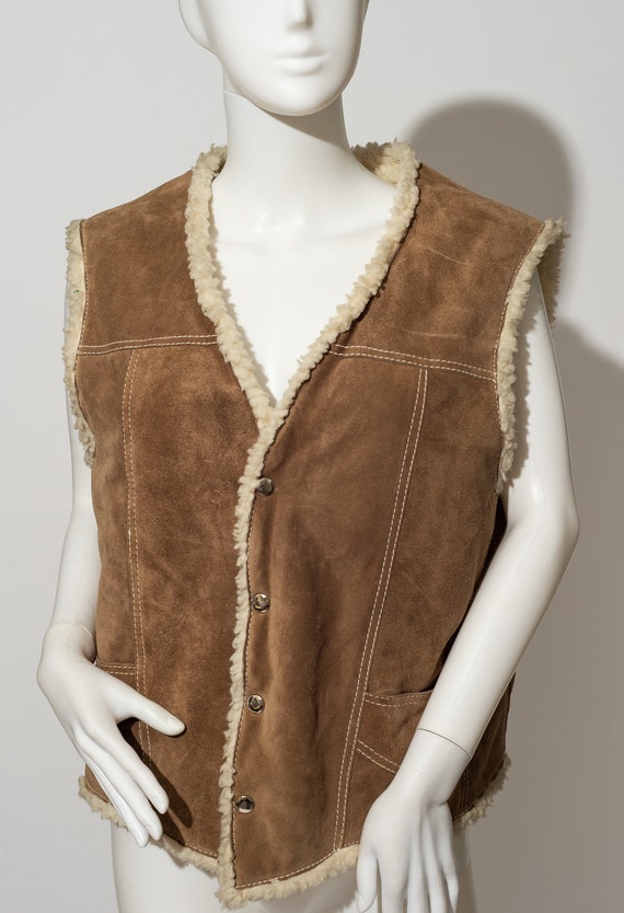 Vintage Lopez Camacho Leather Vest