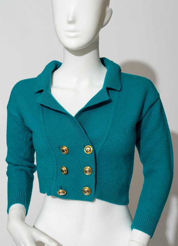 Gorgeous Vintage Adele Joyce Petities Sweater Jac… - image 2