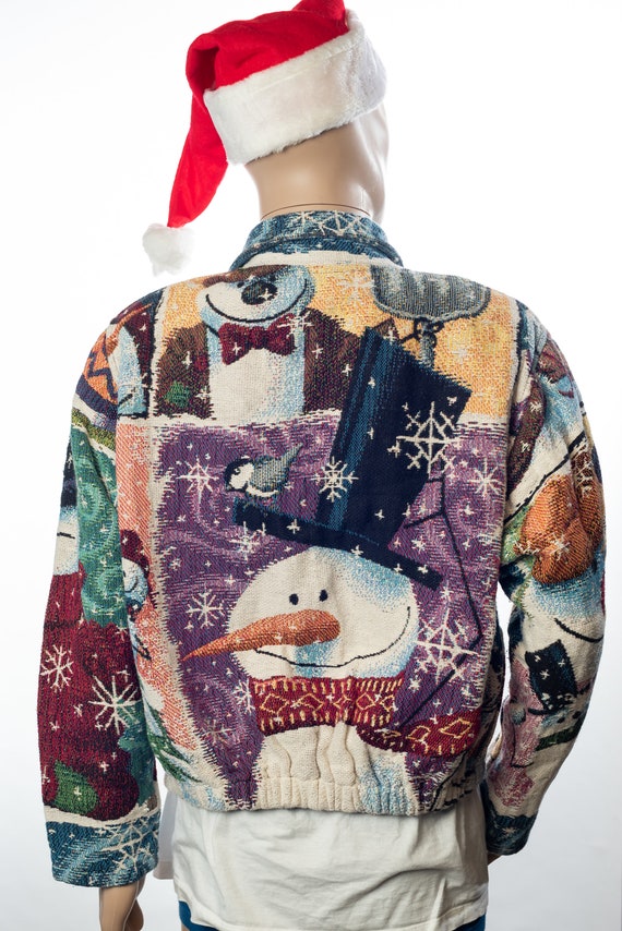 Frosty The Snowman Tapestry Jacket by Painted Pon… - image 6