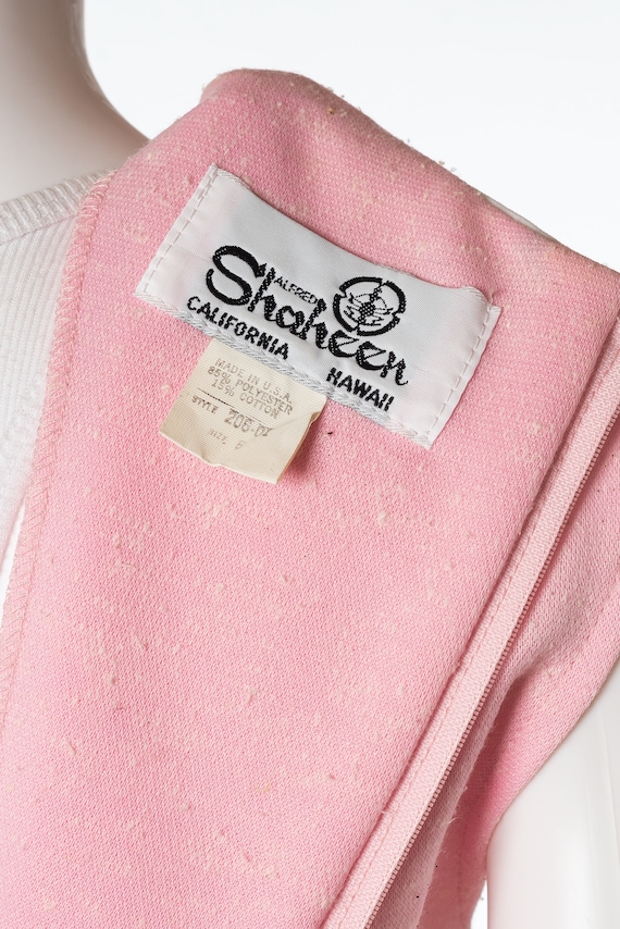 Vintage Alfred Shaheen Dress and Jacket Set - image 10