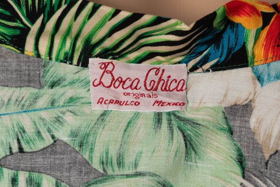 Fantastic Vintage Hawaiian Shirt by Boca Chica Or… - image 9