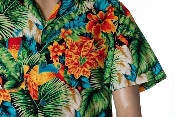 Fantastic Vintage Hawaiian Shirt by Boca Chica Or… - image 4