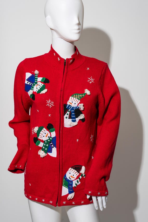 White Stag Christmas Sweater Vest-Bust 36 main image 0
