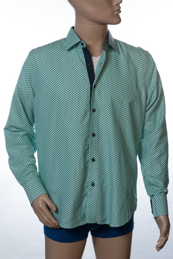 Azaro Uomo Italian Collection Button Down Shirt - image 1