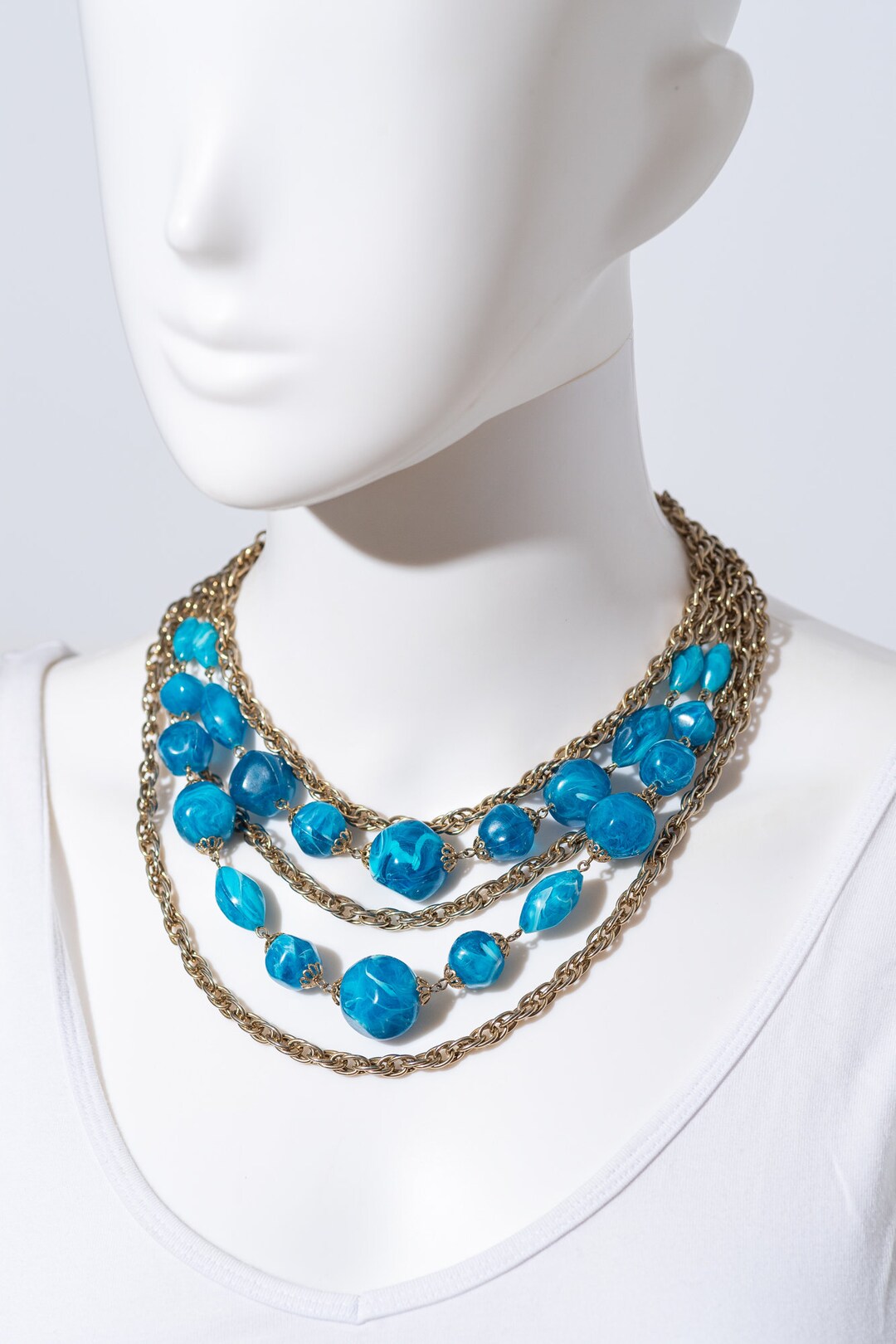 ★VINTAGE HOLLYWOOD★ Galaxy Ball Beads Necklace il_fullxfull.6322776169_3hgl.jpg
