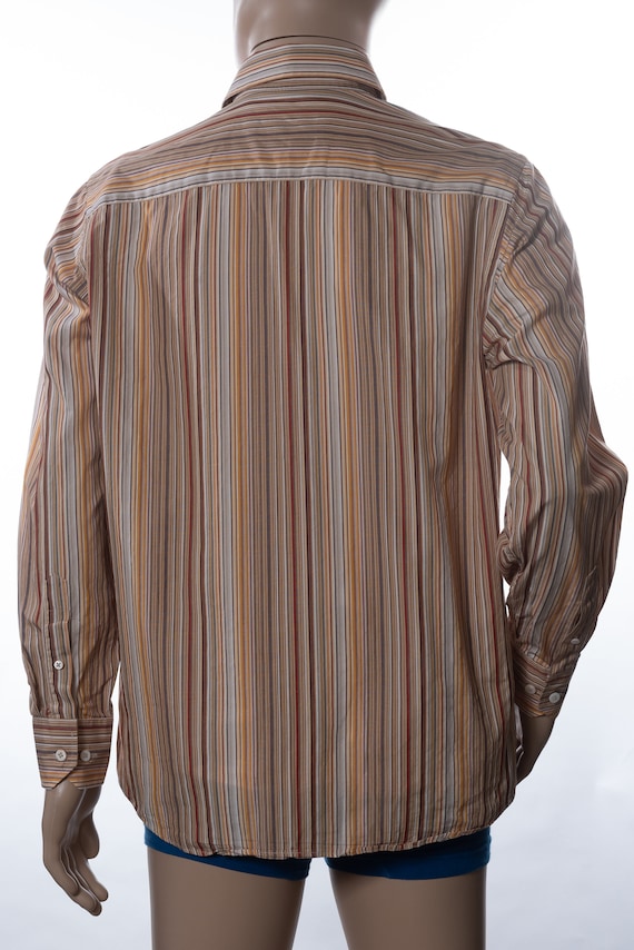Bugatchi Uomo Striped Button Down Shirt - image 5