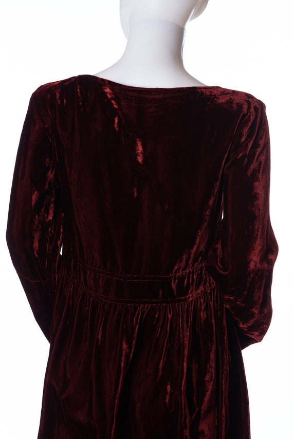Hugo Buscati Velvet Babydoll Dress - image 7