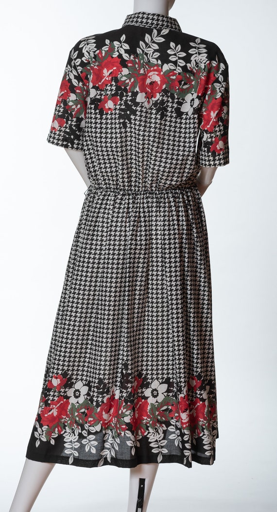 Vintage Brownstone Studio Dress, Houndstooth and … - image 5