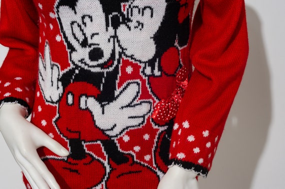 Vintage Mickey For Kids Red and White Mickey & Mi… - image 5
