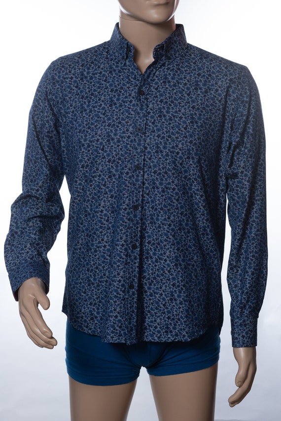 Steel + Jelly Floral Print Button Down Shirt