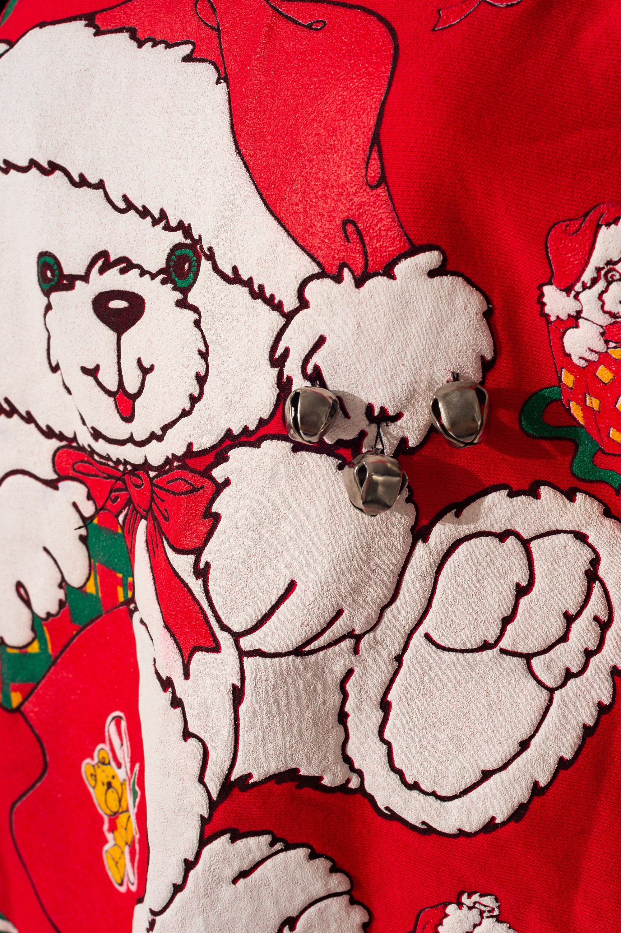 ノースアメリカンベア: Fluffy [A Christmas Carol] Women 's Christmas Cardigans Ugly Christmas Sweaters Long