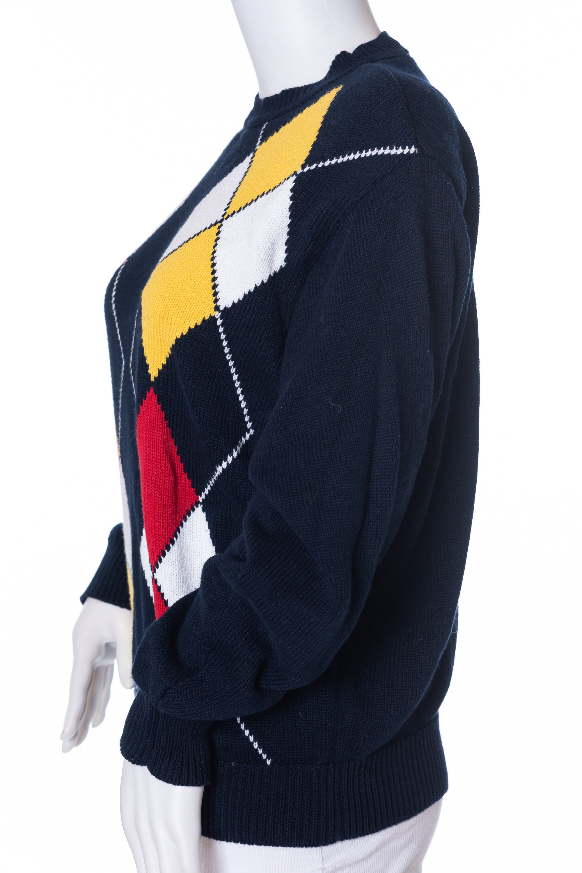 Vintage Liz Claiborne Argyle Sweater - Etsy