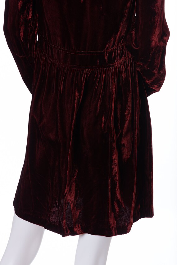 Hugo Buscati Velvet Babydoll Dress - image 8