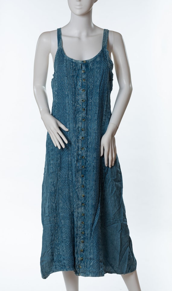Vintage Raya Sun Denim Sun Dress