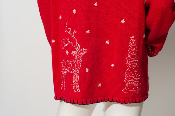 Vintage Christmas Sweater by Coldwater Creek Ugly… - image 10